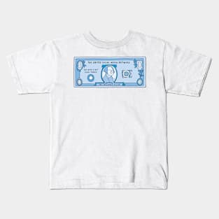 Influencer Dollar Work For Free Kids T-Shirt